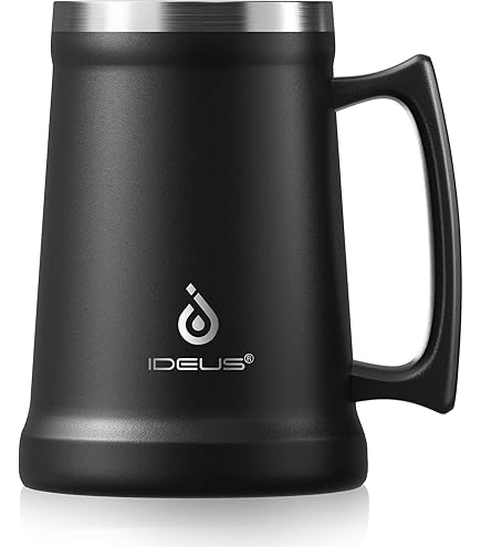 Amazon.com | KooK Beer Stein, Stainless Steel Coffee Mug, Tumbler